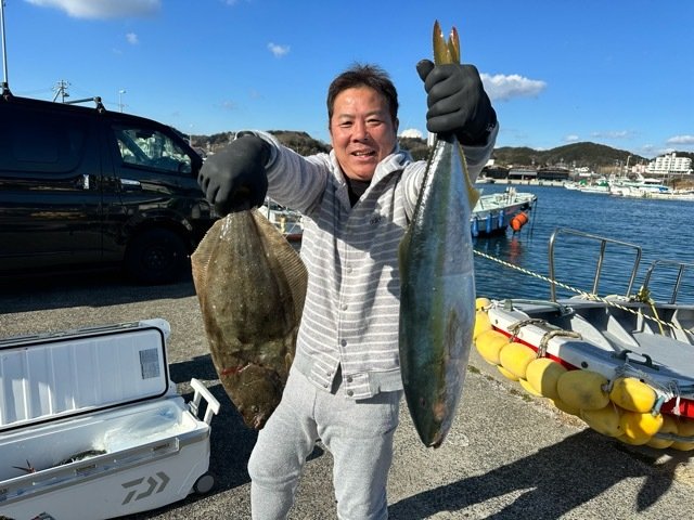 ワラサ(ブリ)・ヒラメ