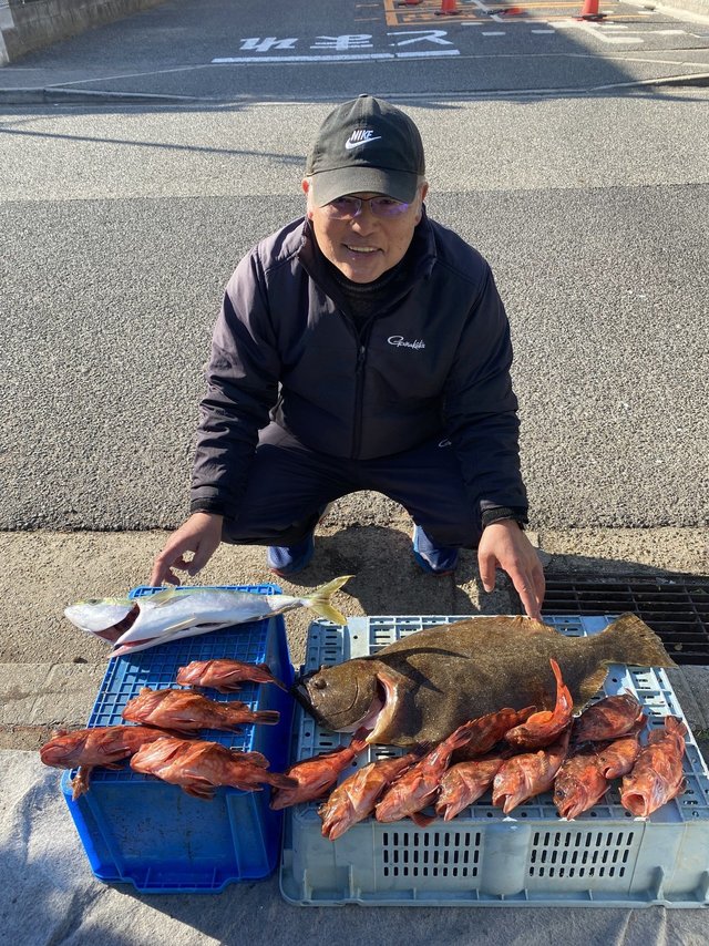 ハマチ(ブリ)・ガシラ(カサゴ)・ヒラメ