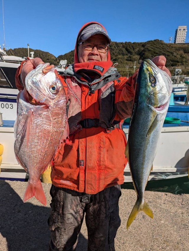 ハナダイ(チダイ)・イナダ(ブリ)