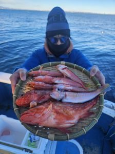 アマダイ(アカアマダイ)・アカボラ(ヒメコダイ)