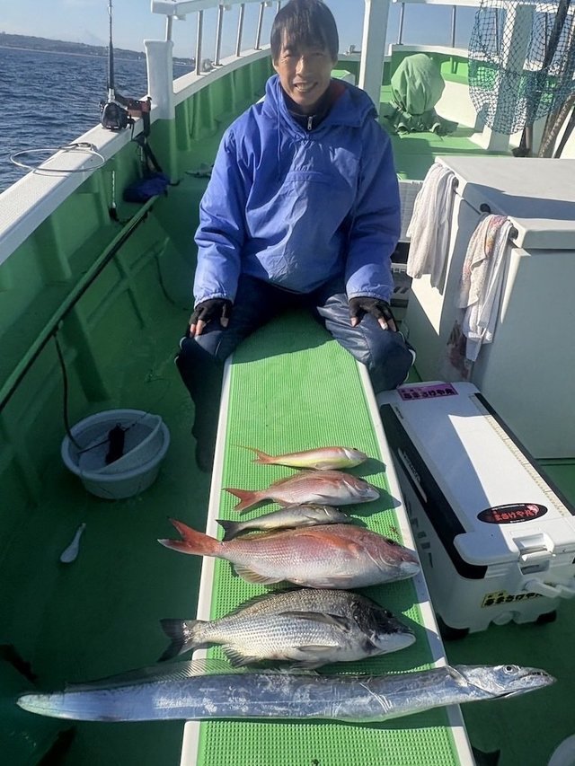マダイ・クロダイ・イサキ・イトヨリ(イトヨリダイ)・タチウオ