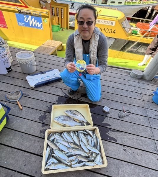 クロダイ・アジ(マアジ)