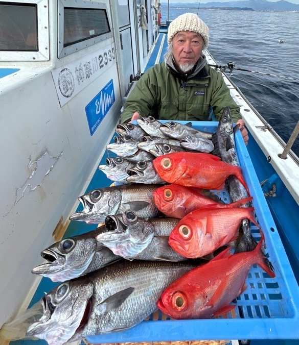 クロムツ・クロシビカマス・キンメダイ