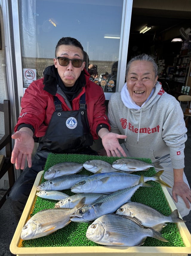 ヘダイ・アジ(マアジ)