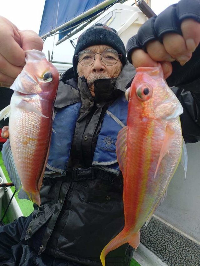 アマダイ(アカアマダイ)・イトヨリ(イトヨリダイ)