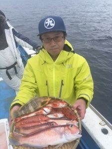 アマダイ(アカアマダイ)・アカボラ(ヒメコダイ)