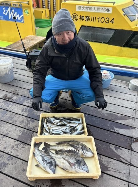 クロダイ・アジ(マアジ)