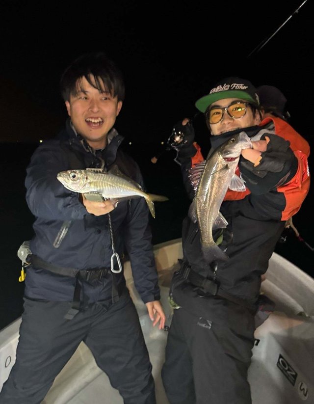 シーバス(スズキ)・アジ(マアジ)