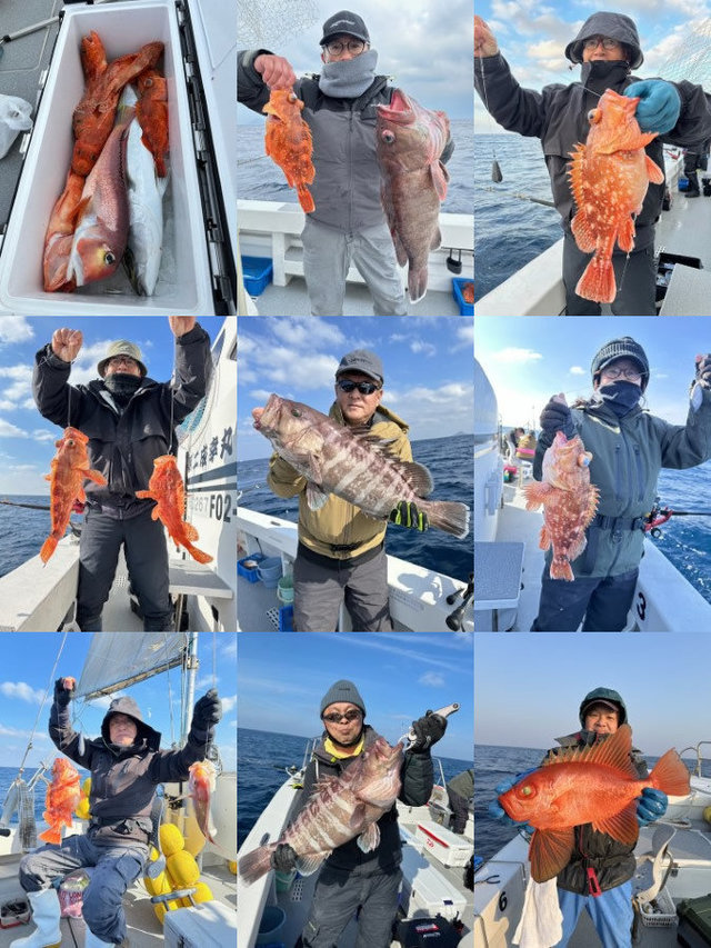 マハタ・アマダイ(アカアマダイ)・キントキ(チカメキントキ)・カサゴ