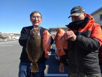 キントキ(チカメキントキ)・ヒラメ