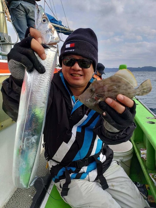 タチウオ・カワハギ