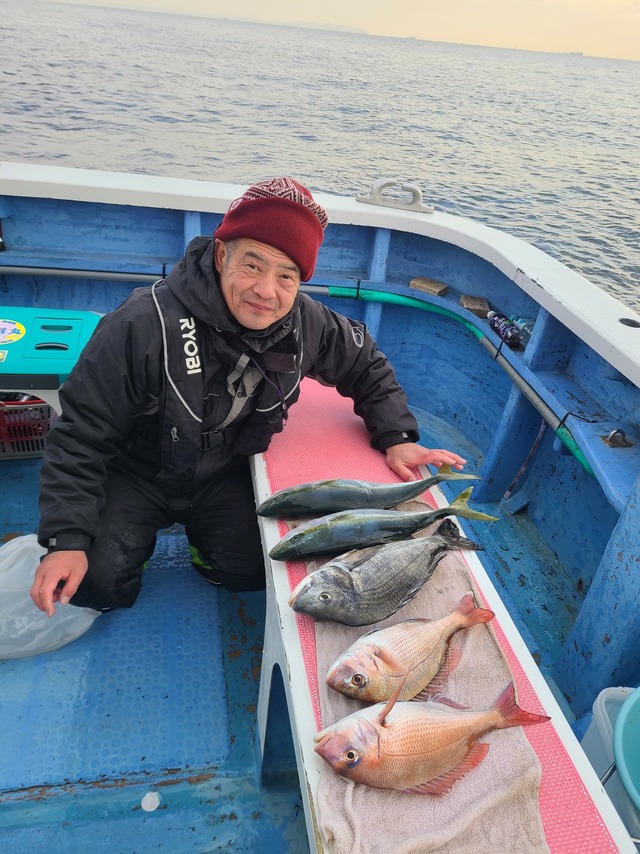 マダイ・クロダイ・マアジ