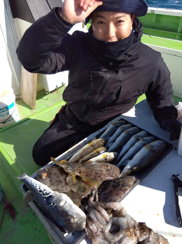 カワハギ・フグ(ショウサイフグ)