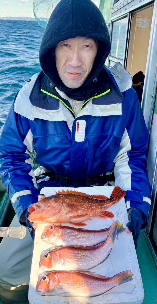 アマダイ(アカアマダイ)・カンコ(ウッカリカサゴ)