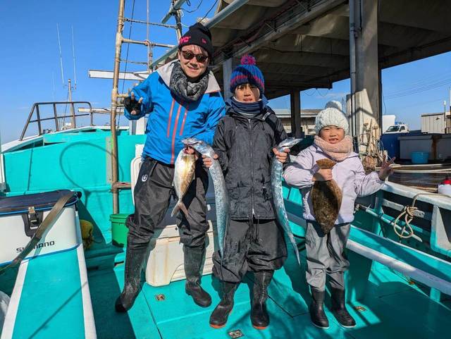 ショゴ(カンパチ)・タチウオ・ヒラメ