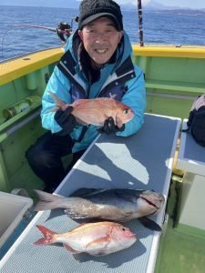 マダイ・ハナダイ(チダイ)・クロダイ