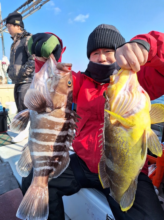 タカバ(マハタ)・アオナ(アオハタ)