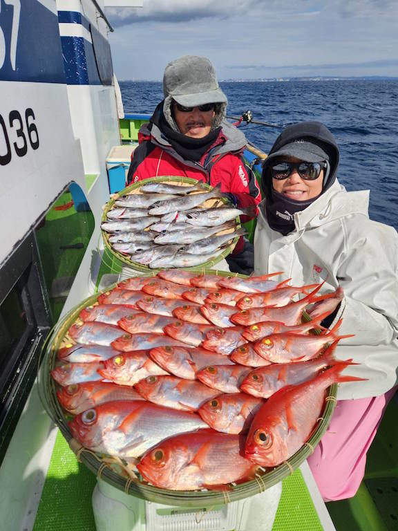 クロムツ・キンメ(キンメダイ)・シロムツ(オオメハタ)