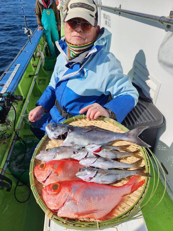クロムツ・キンメ(キンメダイ)・シロムツ(オオメハタ)