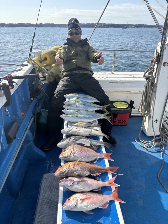 マダイ・イナダ(ブリ)