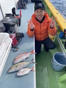 マダイ・ハナダイ(チダイ)・カンパチ