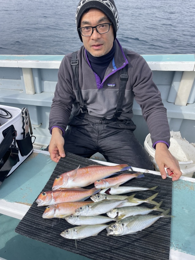 アジ(マアジ)・アマダイ(アカアマダイ)