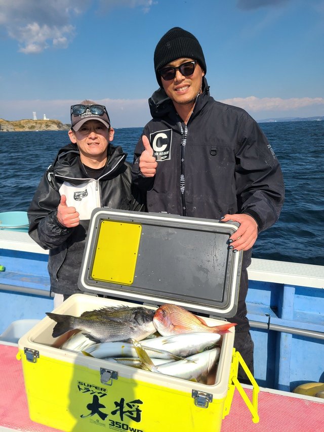 マダイ・クロダイ・イナダ(ブリ)