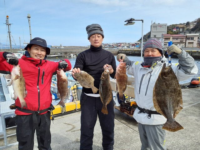 オオモンハタ・ヒラメ・ソゲ(ヒラメ)