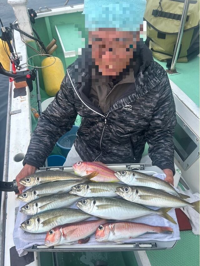 アジ(マアジ)・アマダイ(アカアマダイ)・イトヨリ(イトヨリダイ)