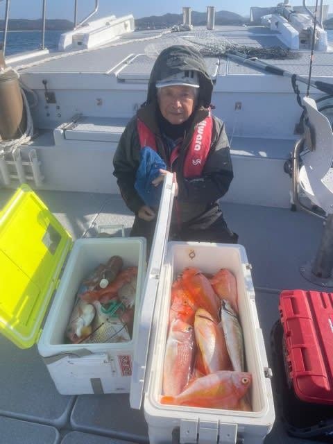 アカイサキ・アジ(マアジ)・アマダイ(アカアマダイ)