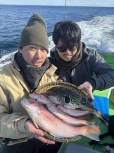 アマダイ(アカアマダイ)・トラフグ