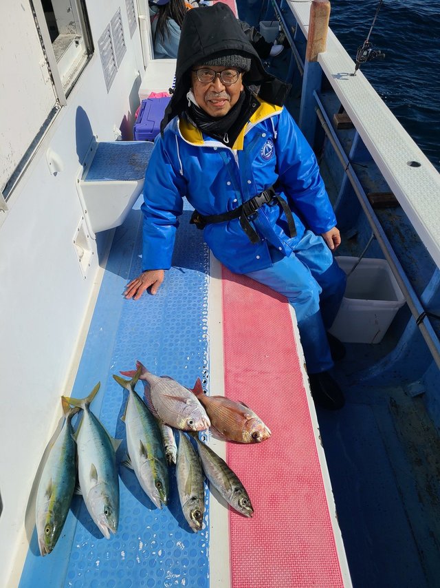 マダイ・イナダ(ブリ)