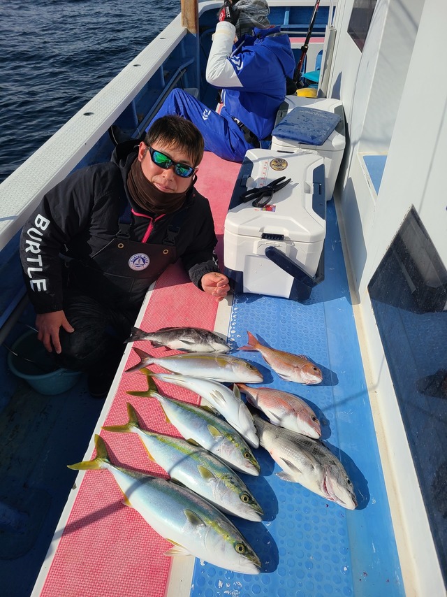 マダイ・クロダイ・イナダ(ブリ)