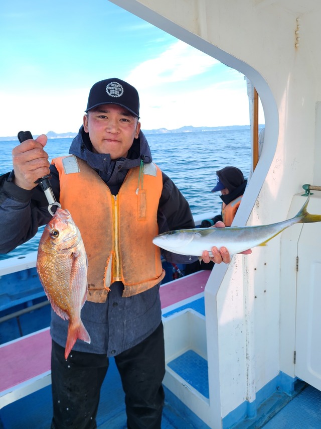 マダイ・イナダ(ブリ)