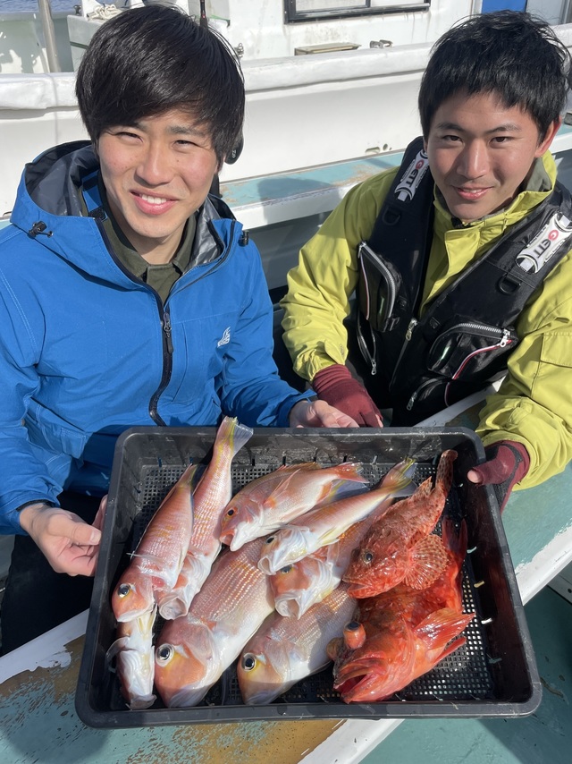 アマダイ(アカアマダイ)・オニカサゴ