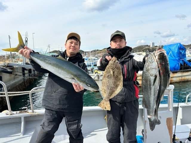 ブリ・メバル・ヒラメ