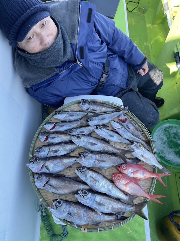 クロムツ・キンメ(キンメダイ)・シロムツ(オオメハタ)