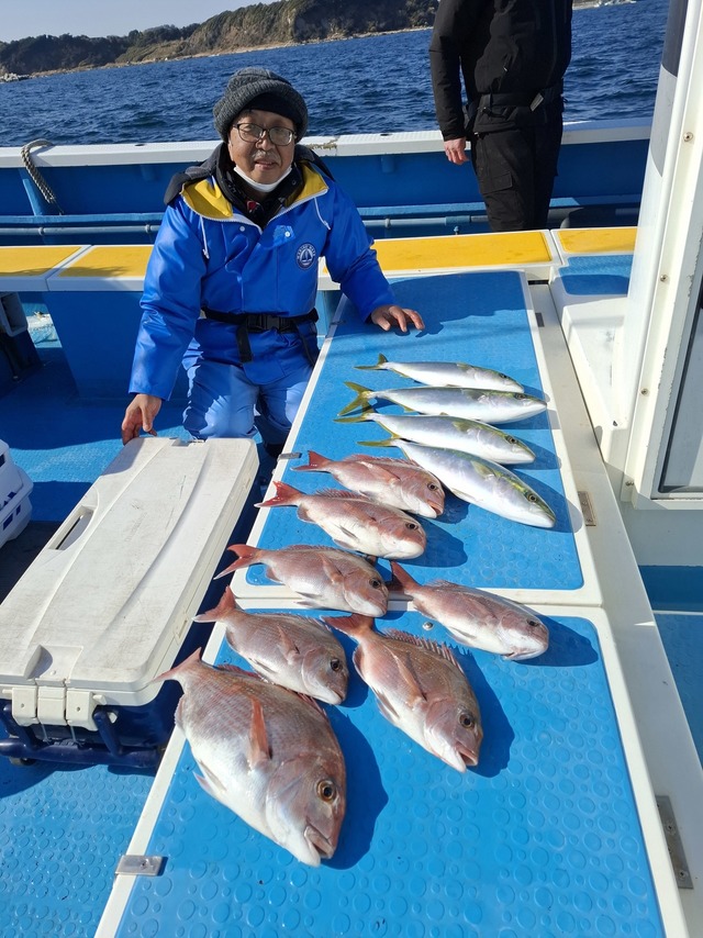 マダイ・イナダ(ブリ)