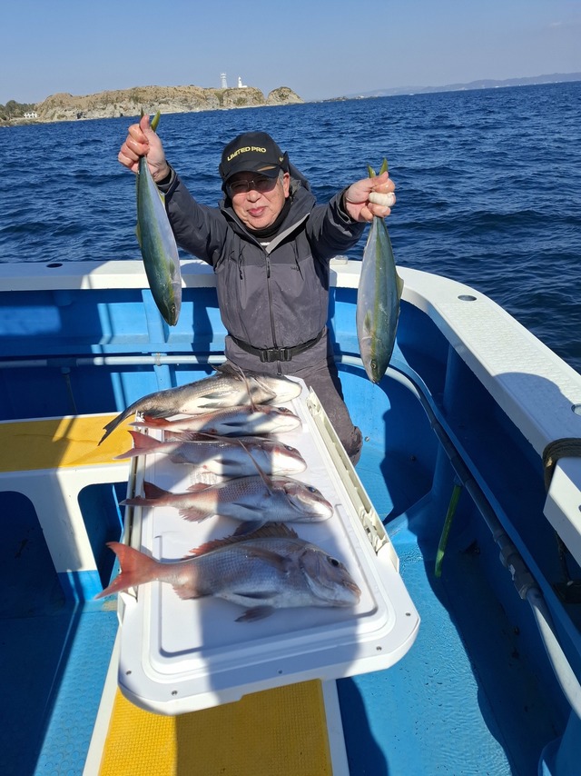 マダイ・イナダ(ブリ)