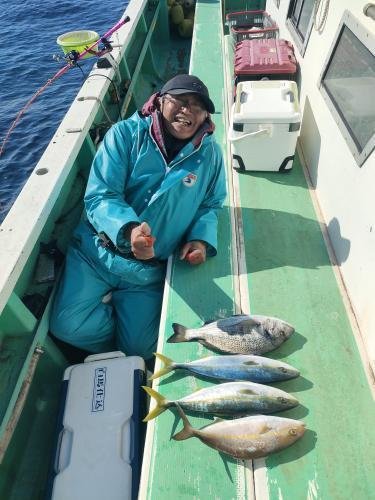 クロダイ・イナダ(ブリ)・カンパチ
