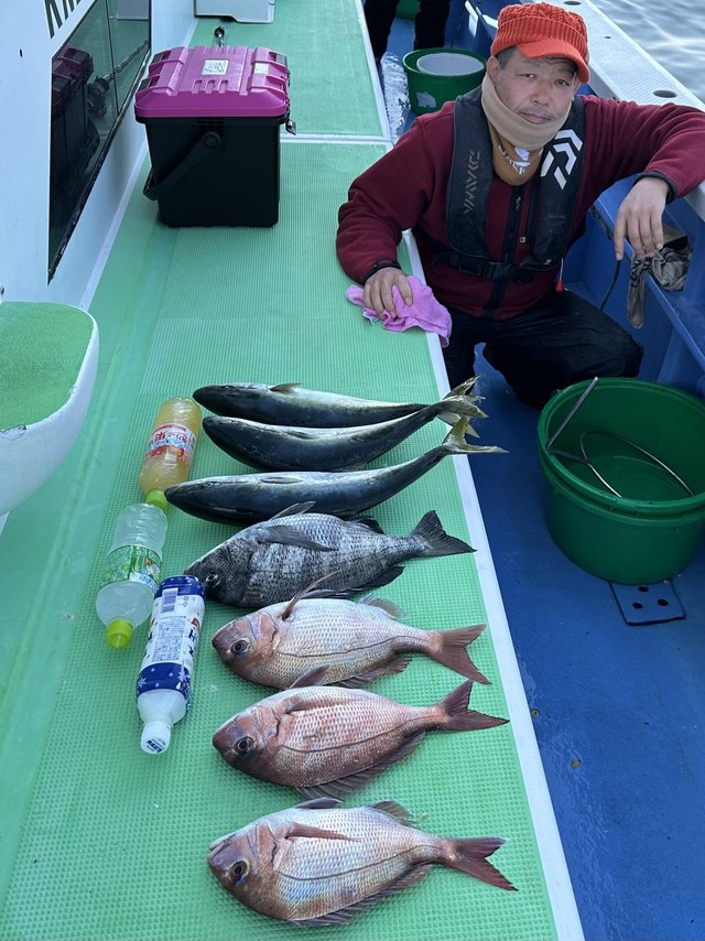 マダイ・クロダイ・イナダ(ブリ)