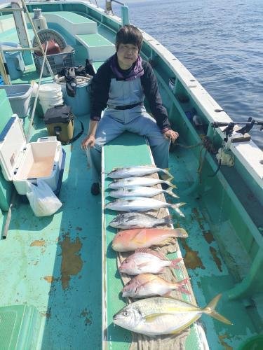 マダイ・クロダイ・シマアジ・イナダ(ブリ)・イラ