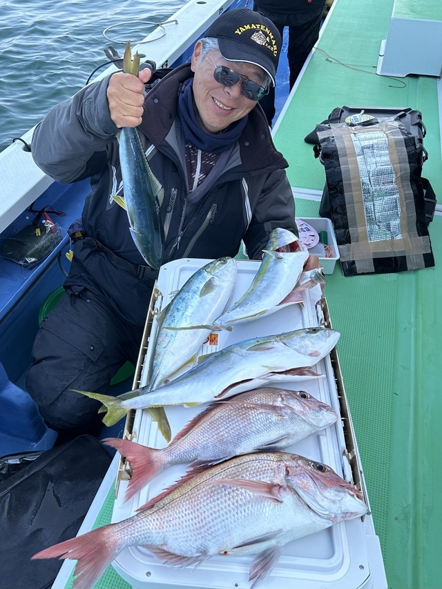 マダイ・イナダ(ブリ)