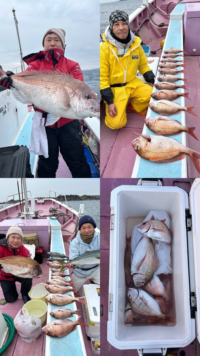 マダイ・クロダイ・イナダ(ブリ)