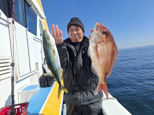 マダイ・イナダ(ブリ)