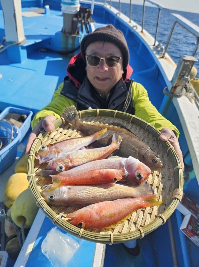 アマダイ(アカアマダイ)・アカボラ(ヒメコダイ)