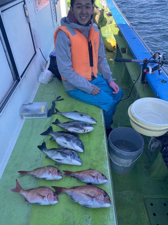 マダイ・クロダイ・イナダ(ブリ)