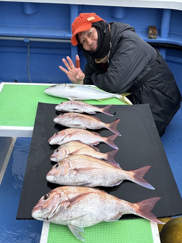 マダイ・イナダ(ブリ)