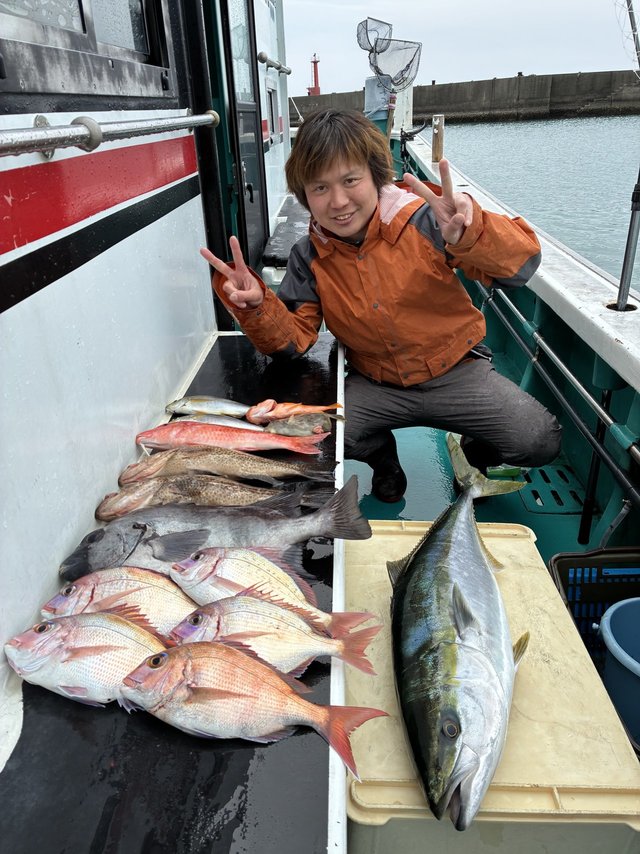 チダイ・イシダイ・オオモンハタ・ブリ