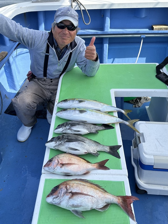 マダイ・クロダイ・イナダ(ブリ)